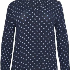Goedkoopste 🌟 Kaffe Curve KCbett Dames Blouse - Maat 52 👍