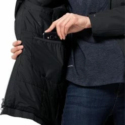 Korting 😉 Jack Wolfskin Madison Avenue Outdoorjas Dames - Phantom - Maat L 🌟 -dameskleding Verkoop 550x630