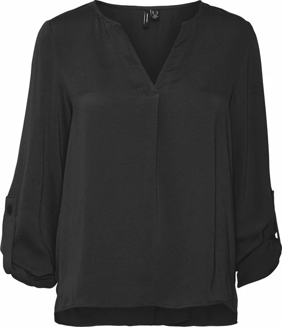 Hete verkoop βοΈ VERO MODA VMWILMA V-NECK FOLD-UP TOP WVN NOOS Dames Top - Maat L π 5 Hete verkoop βοΈ VERO MODA VMWILMA V-NECK FOLD-UP TOP WVN NOOS Dames Top - Maat L π - Afbeelding 5