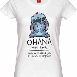 Begroting π Disney Lilo & Stitch Dames Tshirt -XL- Ohana Means Family Wit π 6 Begroting π Disney Lilo & Stitch Dames Tshirt -XL- Ohana Means Family Wit π -dameskleding Verkoop 550x642 1