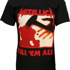 Korting 😍 POPMERCH Metallica Kill Em All Album T-Shirt - Officiële Merchandise ⌛ -dameskleding Verkoop 550x652 1
