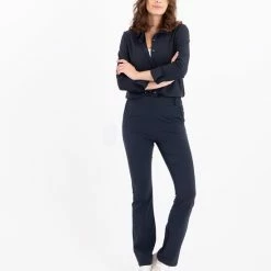 Coupon ❤️ Blauwe Broek/Pantalon Van Je M'appelle - Dames - Travelstof - Maat S - 11 Maat Beschikbaar 😉