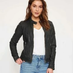 Beste deal 🥰 Goosecraft Biker128 - Zwart - Maat XL - Dames 😉 -dameskleding Verkoop 550x655 5