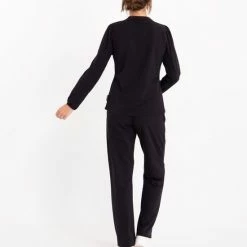Gloednieuw 🛒 Zwarte Broek/Pantalon Van Je M'appelle - Dames - Travelstof - Maat M - 10 Maten Beschikbaar 👍 -dameskleding Verkoop 550x658 1