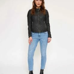 Beste deal 🥰 Goosecraft Biker128 - Zwart - Maat XL - Dames 😉 -dameskleding Verkoop 550x660 6