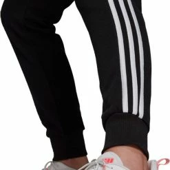 Nieuw ❤️ Adidas Essentials French Terry 3-Stripes Joggingbroek Zwart Dames - Maat M ✔️ -dameskleding Verkoop 550x662 5