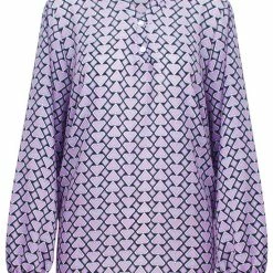 Goedkoopste 🌟 Dressqode Love Print Blouse Lila 😀