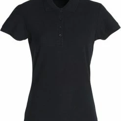 Goedkoop 🎁 Clique Basic Dames Polo Zwart Xxl 🥰