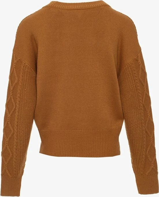 Top 10 𧨠TwoDay Dames Kabeltrui - Cognac - Maat M 𧨠2 Top 10 𧨠TwoDay Dames Kabeltrui - Cognac - Maat M 𧨠- Afbeelding 2