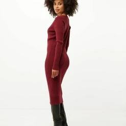 Beste Verkoop π€© Mexx Dames V-neck Gebreide Jurk Donker Rood π 9 Beste Verkoop π€© Mexx Dames V-neck Gebreide Jurk Donker Rood π -dameskleding Verkoop 550x687 18