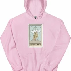 Beste recensies van ✨ Gildan Hoodie Sweater | Ariana Grande | Just Like Magic | Muziek | Merchandise | Merch - Maat 2XL - Trui - Kleding - Roze - Unisex - Katoen - Polyester - Capuchon - Lange Mouw - Steekzakken 🎁 -dameskleding Verkoop 550x696 5