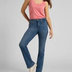 Gloednieuw 🥰 Lee Breese Boot 👖 Jeans - Lichtblauw 👏 -dameskleding Verkoop 550x698 15