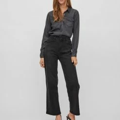 Beste deal 🔥 VILA VIBISTA DENIM 👚 SHIRT/SU-NOOS Dames Blouse - Maat M 👍 -dameskleding Verkoop 550x698 28