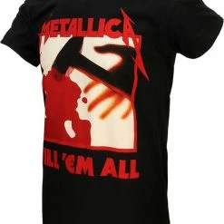 Korting 😍 POPMERCH Metallica Kill Em All Album T-Shirt - Officiële Merchandise ⌛ -dameskleding Verkoop 550x698 29