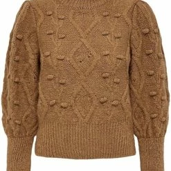 Hete verkoop ⭐ ONLY ONLPOPPY L/S HIGHNECK PULLOVER KNT Dames Knits - Maat M 👍 -dameskleding Verkoop 550x700 2
