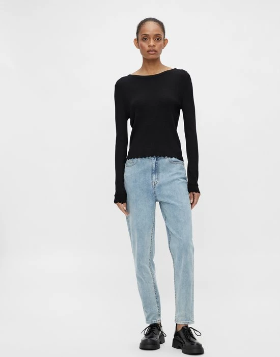 Nieuw π Object Collectors Item OBJHARRIET L/S KNIT PULLOVER NOOS Dames Trui - Maat L π 6 Nieuw π Object Collectors Item OBJHARRIET L/S KNIT PULLOVER NOOS Dames Trui - Maat L π - Afbeelding 6