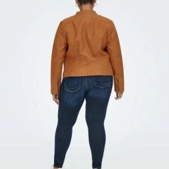 Promo π Only Carmakoma Caravana Faux Leather Biker Otw Leather Brown π 12 Promo π Only Carmakoma Caravana Faux Leather Biker Otw Leather Brown π -dameskleding Verkoop 550x701 4