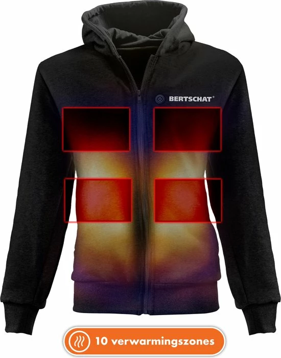 Goedkoop ๐ BERTSCHAT Verwarmde Hoodie - Vrouwen | Verwarmd Vest | Dual Heating | Zwart | Incl. Twee Powerbanks | L ๐ 10 Goedkoop ๐ BERTSCHAT Verwarmde Hoodie - Vrouwen | Verwarmd Vest | Dual Heating | Zwart | Incl. Twee Powerbanks | L ๐ - Afbeelding 10