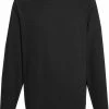 Promo 🌟 Fruit Of The Loom Sweater Raglan Sweat Ronde Hals Zwart Maat XL 🔥