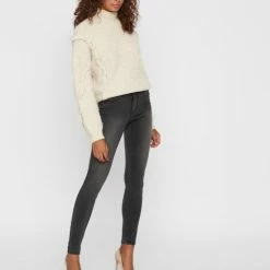 Beste deal ⭐ VERO MODA VMTANYA MR S PIPING 👖 JEANS VI207 GA NOOS Dames 👖 JEANS - Maat L X L32 ✨ -dameskleding Verkoop 550x701 9