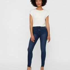 Hete verkoop 👏 VERO MODA VMSOPHIA HW SKINNY 👖 JEANS MD BL NOOS Dames 👖 JEANS - Maat M 😉 -dameskleding Verkoop 550x703