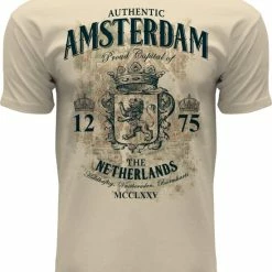 Goedkoop ❤️ Fox Originals Amsterdam Authentic Heren T-shirt Maat L 🎁