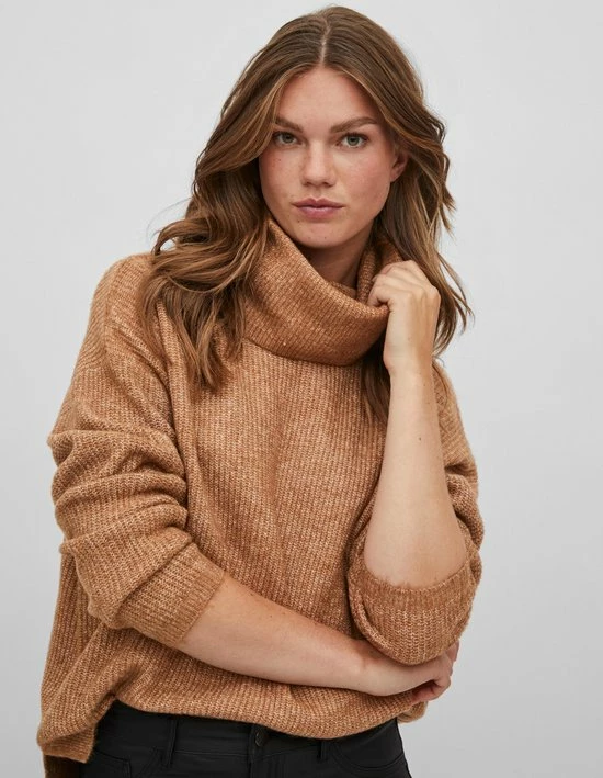 Goedkoop ๐ฏ Vila VICILIA ROLLNECK L/S KNIT TOP/SU - NOOS Dames Trui Toasted Coconut - Maat M โจ 4 Goedkoop ๐ฏ Vila VICILIA ROLLNECK L/S KNIT TOP/SU - NOOS Dames Trui Toasted Coconut - Maat M โจ - Afbeelding 4