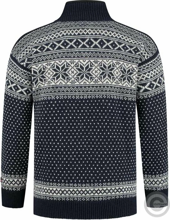Coupon π John Brilliant Trui Van 100% Pure Nieuwe Noorse Wol, Donkerblauw β 2 Coupon π John Brilliant Trui Van 100% Pure Nieuwe Noorse Wol, Donkerblauw β - Afbeelding 2