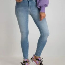 Flash-uitverkoop 🛒 ONLY ONLBLUSH LIFE MID SK AK RAW REA1467 NOOS Dames 👖 Jeans - Maat L 👍 -dameskleding Verkoop 550x711 105