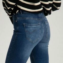 Groothandel 👏 Only 👖 Jeans Onlblush Mid Flared Dnm Tai021 Noos 15264050 Dark Blue Denim Dames Maat - W30 X L32 🎁 -dameskleding Verkoop 550x711 15