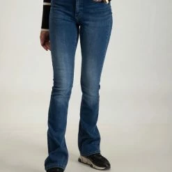 Flash-uitverkoop 🎉 Only 👖 Jeans Onlblush Mid Flared Dnm Tai021 Noos 15264050 Dark Blue Denim Dames Maat - W30 X L34 ❤️ -dameskleding Verkoop 550x711 63