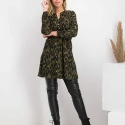 Nieuw 🔔 ONLY ONLCORY L/S V-NECK TUNIC WVN NOOS Dames T-shirt - Maat M ✨ -dameskleding Verkoop 550x711 73