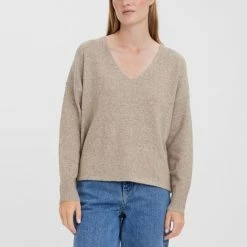 Nieuw 🎁 VERO MODA VMDOFFY LS V-NECK BLOUSE GA NOOS Dames Trui - Maat M ⌛ -dameskleding Verkoop 550x712 12