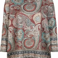 Beste deal 👏 Paprika Tuniek In Bedrukt, Warm Tricot. 💯 -dameskleding Verkoop 550x714 5
