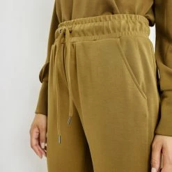 Begroting 🔥 GERRY WEBER Dames Jogger Van Sweatstof Leaf-40 😍 -dameskleding Verkoop 550x715 1