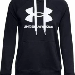 Kopen 😍 Under Armour Rival Fleece Logo Hoodie Dames Trui - Maat S 😉
