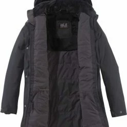 Korting 😉 Jack Wolfskin Madison Avenue Outdoorjas Dames - Phantom - Maat L 🌟 -dameskleding Verkoop 550x720 4