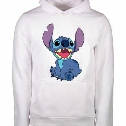 Aanbiedingen 💯 DISNEY STITCH HOODIE/TRUI WIT UNISEX GILDAN SMALL ⌛