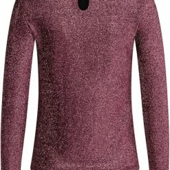 Korting 🌟 Ydence - Glitter Top Evie - Pink - Maat M 😍 -dameskleding Verkoop 550x722 5