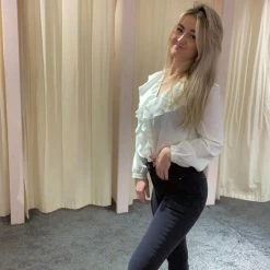 Beste deal 💯 COJ Denim 👖 Jeans Sophia Black Vintage Cup Of Joe ⌛ -dameskleding Verkoop 550x722 7