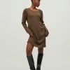 Hete verkoop 🤩 VILA VIRIL L/S KNIT 👗 DRESS - NOOS Dames Jurk - Maat L 💯