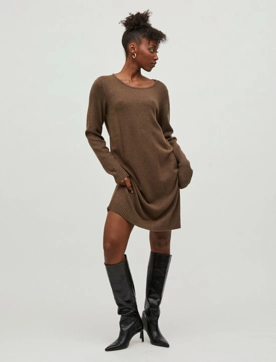 Hete verkoop π€© VILA VIRIL L/S KNIT π DRESS - NOOS Dames Jurk - Maat L π― 1 Hete verkoop π€© VILA VIRIL L/S KNIT π DRESS - NOOS Dames Jurk - Maat L π―