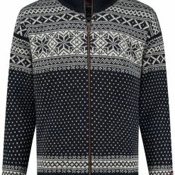 Groothandel ๐ John Brilliant Vest Van 100% Pure Nieuwe Noorse Wol, Donkerblauw ๐