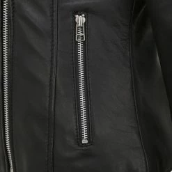 Beste Verkoop 🎉 Goosecraft Julia Biker - Maat M - Zwart 🤩 -dameskleding Verkoop 550x731 7