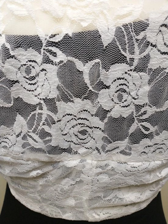 Beste deal π Merkloos Dames Kanten Banned Bolero Top Lynn Met Lange Mouwen Wit Maat S π 4 Beste deal π Merkloos Dames Kanten Banned Bolero Top Lynn Met Lange Mouwen Wit Maat S π - Afbeelding 4