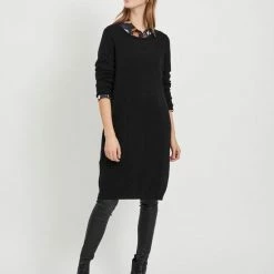 Hete verkoop 🌟 Vila VIRIL LS KNIT 👗 DRESS - NOOS 👏 -dameskleding Verkoop 550x733 137