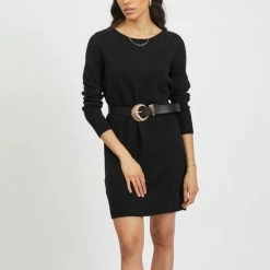 Hete verkoop 🌟 Vila VIRIL LS KNIT 👗 DRESS - NOOS 👏 -dameskleding Verkoop 550x733 138