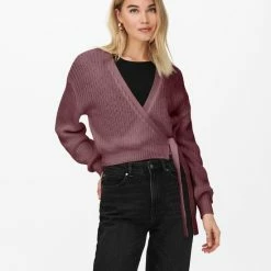 Coupon 😀 ONLY ONLBREDA WRAP L/S CARDIGAN KNT NOOS Dames Trui - Maat XS 🌟 -dameskleding Verkoop 550x733 141