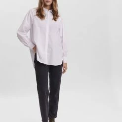 Beste recensies van ⌛ VERO MODA VMELLA L/S BASIC 👚 SHIRT NOOS Dames Blouse - Maat XS ✨ -dameskleding Verkoop 550x733 144