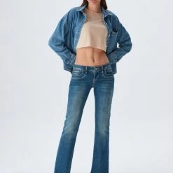 Beste Verkoop ⭐ LTB 👖 Jeans LTB Valerie 👖 Jeans Volwassenen Donkerblauw 👍 -dameskleding Verkoop 550x733 192